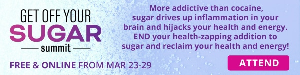 Attend Get Off Your Sugar Summit banner