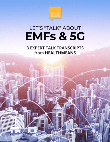 Image "Let's Talk about EMFs & 5G" transcript