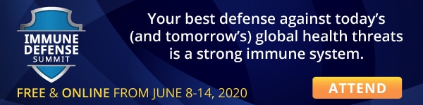 Banner "Attend Immune Defense Summit"